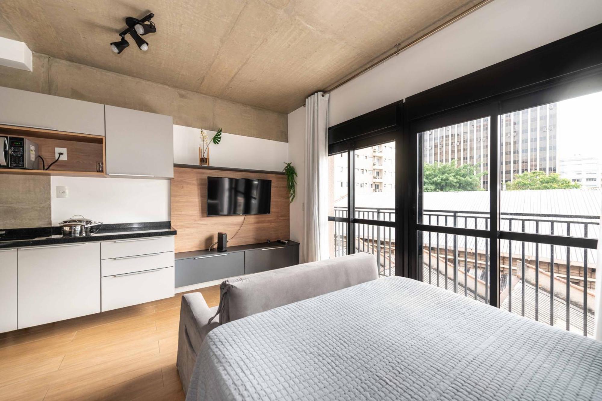 47 New Studio Next Paulista Av, Fast Wifi And Balcony São Paulo Exteriér fotografie